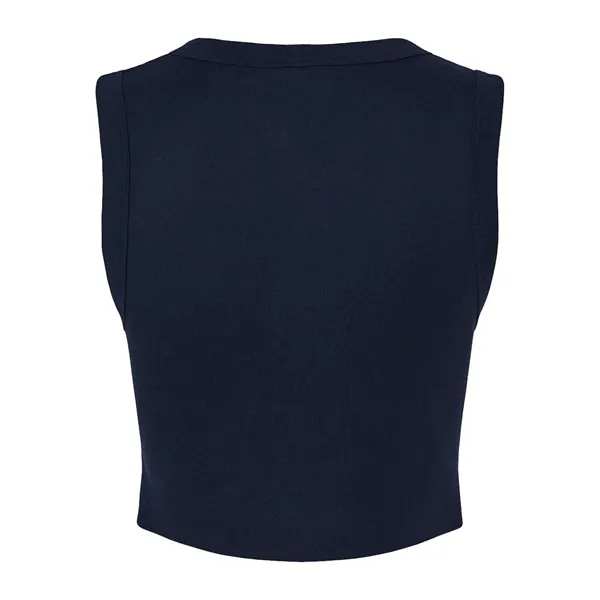 BELLA + CANVAS Women's Micro Rib Muscle Crop Tank... from ASI 84358 S&S Activewear
