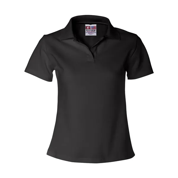 Ladies' USA-Made V-Neck Polo... from ASI 84358 S&S Activewear