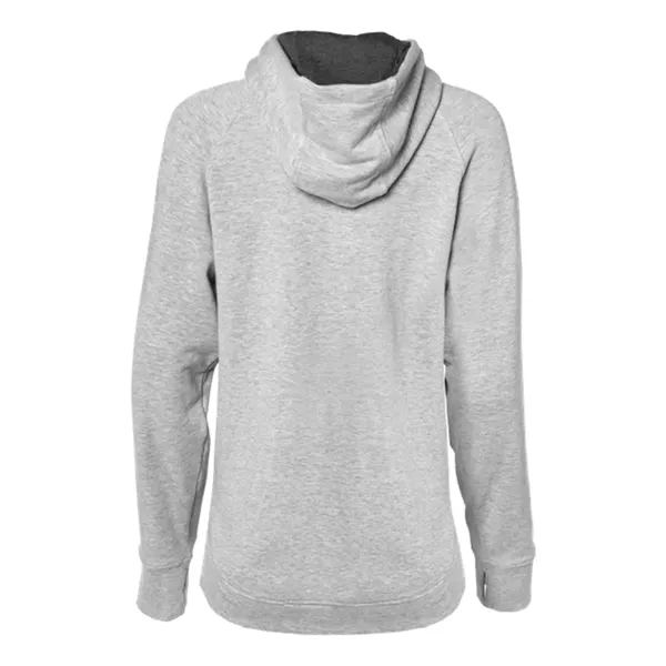 Women's Fitflex French Terry Hooded 1/4 Zip... from ASI 84358 S&S Activewear