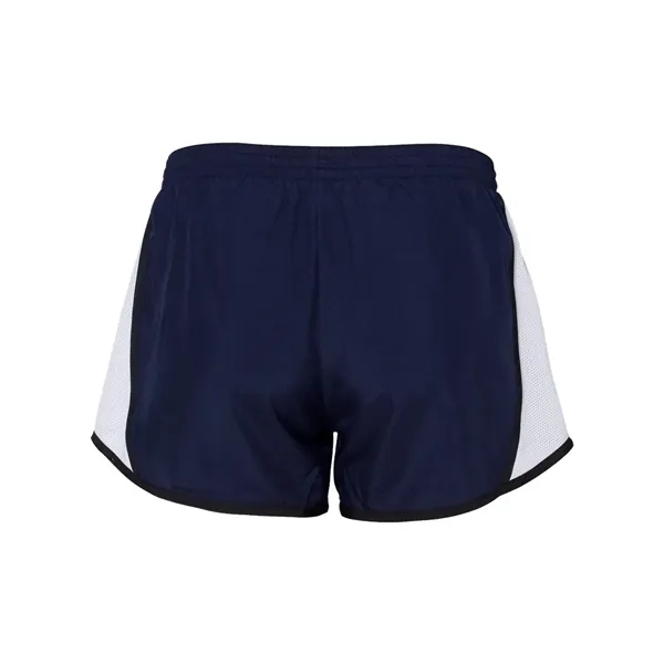 Women's polyester team running shorts. Blank.... from ASI 84358 S&S Activewear