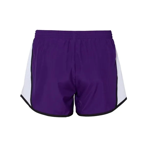 Women's polyester team running shorts. Blank.... from ASI 84358 S&S Activewear