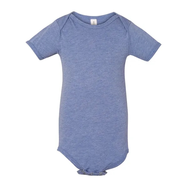 Baby Triblend Short Sleeve Snap-Up one piece T-Shirt... from ASI 84358 S&S Activewear