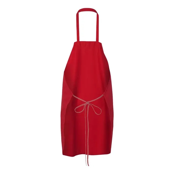 Bib apron with strong, tubular braid ties. Blank product.... from ASI 84358 S&S Activewear