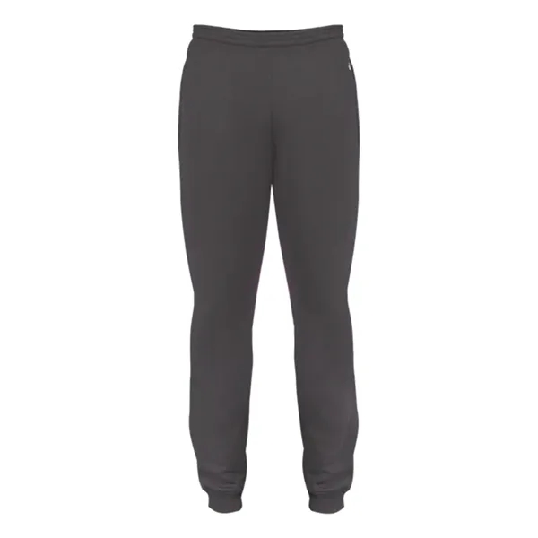 Moisture management fleece jogger pants with elastic waistband and deep side... from ASI 84358 S&S Activewear