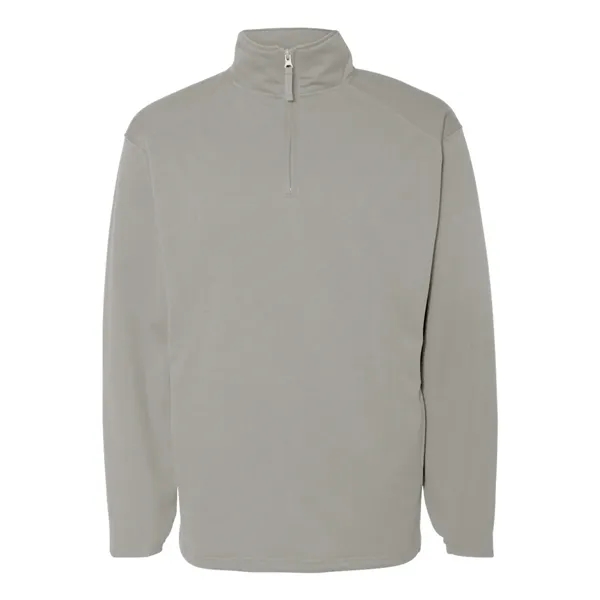 Adult quarter-zip mockneck, blank.... from ASI 84358 S&S Activewear