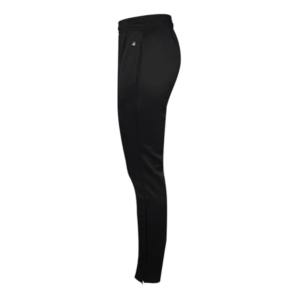 Moisture management fleece fabric trainer pant with elastic waistband and deep... from ASI 84358 S&S Activewear