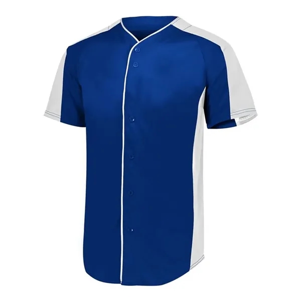 Youth Full Button Baseball Jersey... from ASI 84358 S&S Activewear