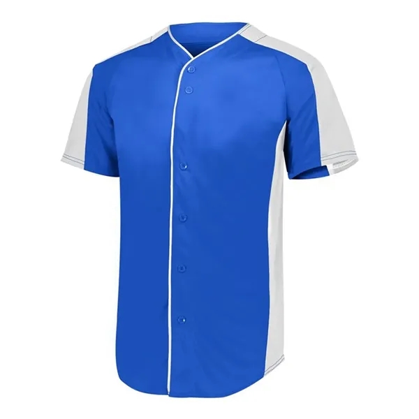 Youth Full Button Baseball Jersey... from ASI 84358 S&S Activewear