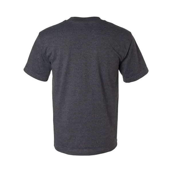 Adult cotton/ polyester short sleeve USA made t-shirt. Blank product.... from ASI 84358 S&S Activewear