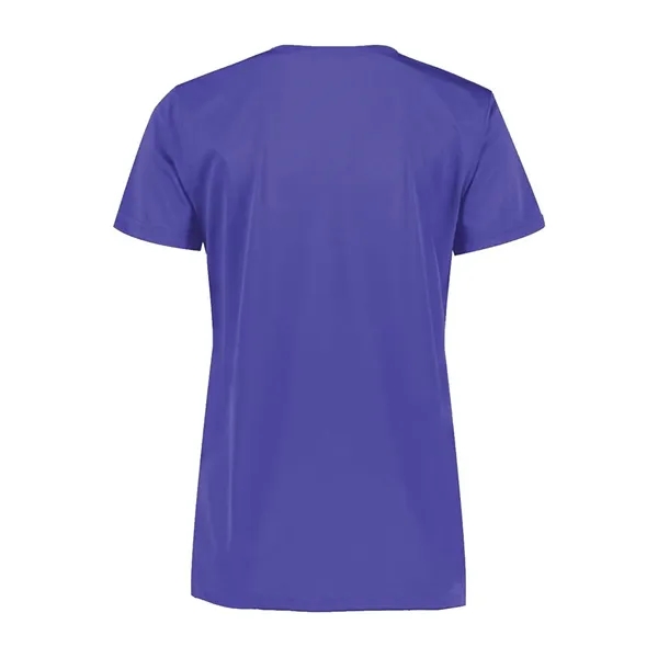 Women's v-neck wicking t-shirt. Blank.... from ASI 84358 S&S Activewear