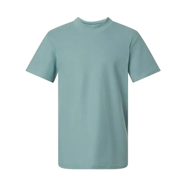 American Apparel Pique Unisex Mockneck Tee... from ASI 84358 S&S Activewear