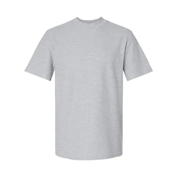 American Apparel Pique Unisex Mockneck Tee... from ASI 84358 S&S Activewear
