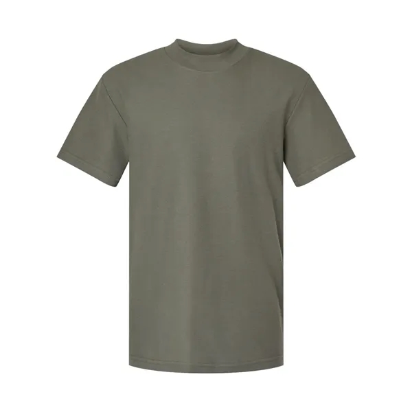 American Apparel Pique Unisex Mockneck Tee... from ASI 84358 S&S Activewear