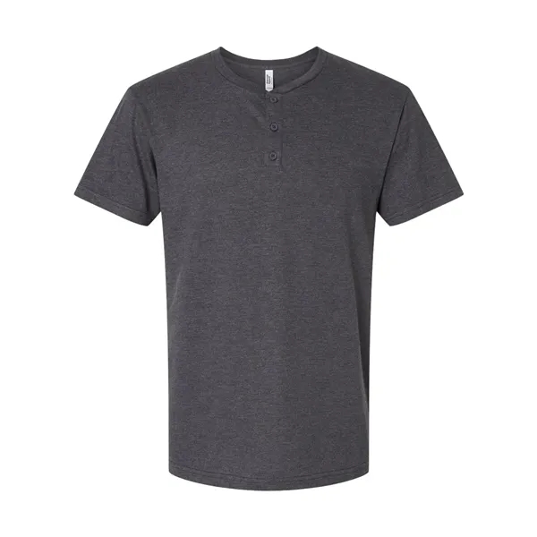 American Apparel Unisex CVC Henley Tee... from ASI 84358 S&S Activewear