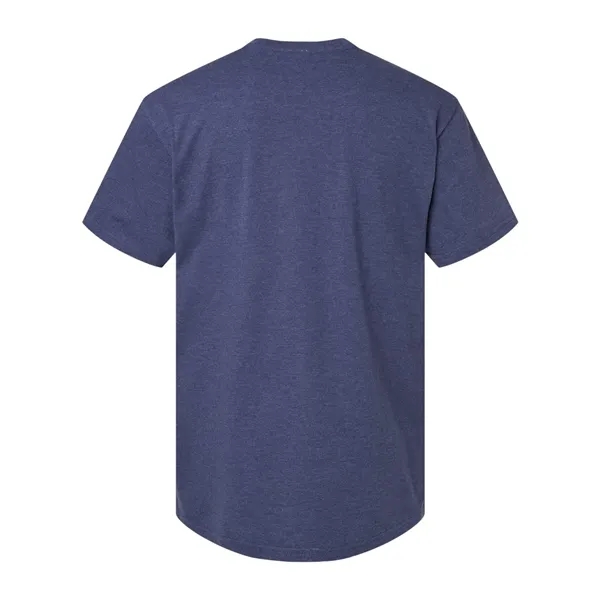 American Apparel Unisex CVC Henley Tee... from ASI 84358 S&S Activewear