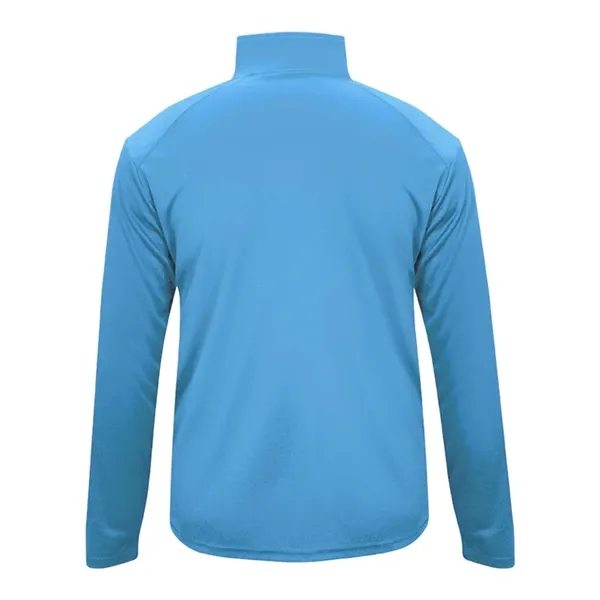 Youth quarter zip pullover with contrasting zipper... from ASI 84358 S&S Activewear