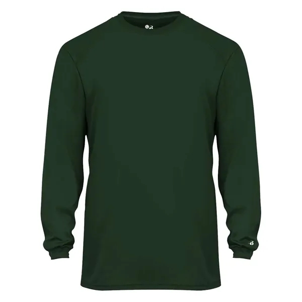 Youth long-sleeve polyester shirt... from ASI 84358 S&S Activewear