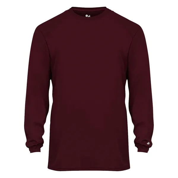 Youth long-sleeve polyester shirt... from ASI 84358 S&S Activewear