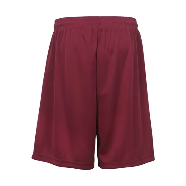 Youth 100% polyester 6" shorts... from ASI 84358 S&S Activewear