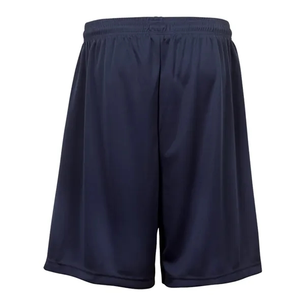 Youth 100% polyester 6" shorts... from ASI 84358 S&S Activewear