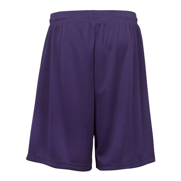 Youth 100% polyester 6" shorts... from ASI 84358 S&S Activewear