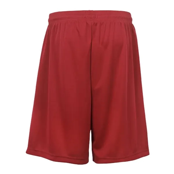 Youth 100% polyester 6" shorts... from ASI 84358 S&S Activewear