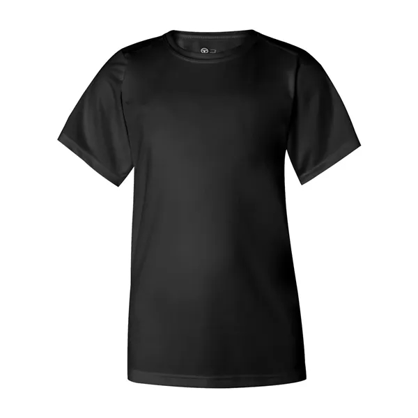 Youth short sleeve t-shirt with sport shoulders. Blank product.... from ASI 84358 S&S Activewear