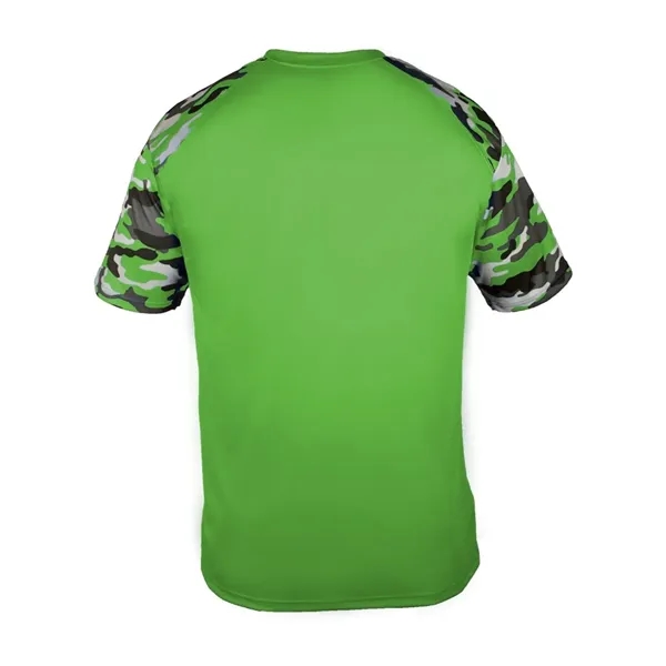 Camo accent sport t-shirt, youth... from ASI 84358 S&S Activewear