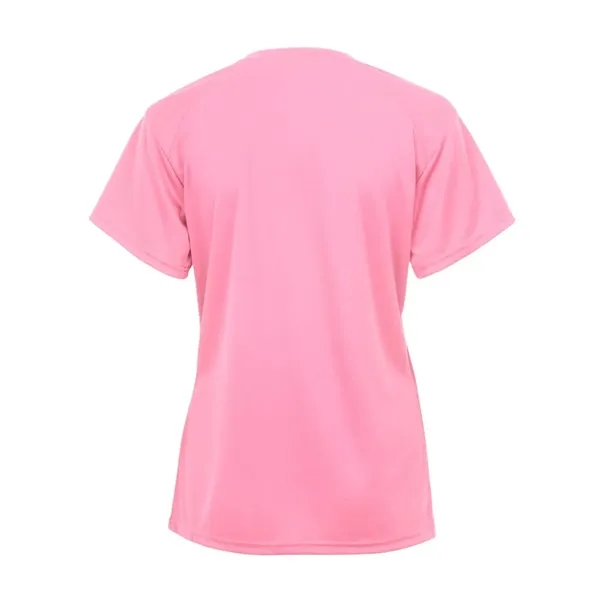 Girl's 100% polyester V-neck t-shirt... from ASI 84358 S&S Activewear
