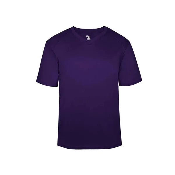 Girl's 100% polyester V-neck t-shirt... from ASI 84358 S&S Activewear