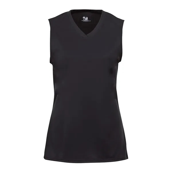 Girl's sleeveless V-neck t-shirt... from ASI 84358 S&S Activewear