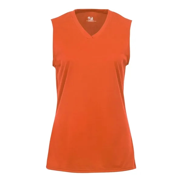 Girl's sleeveless V-neck t-shirt... from ASI 84358 S&S Activewear