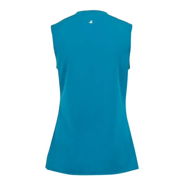 Girl's sleeveless V-neck t-shirt... from ASI 84358 S&S Activewear