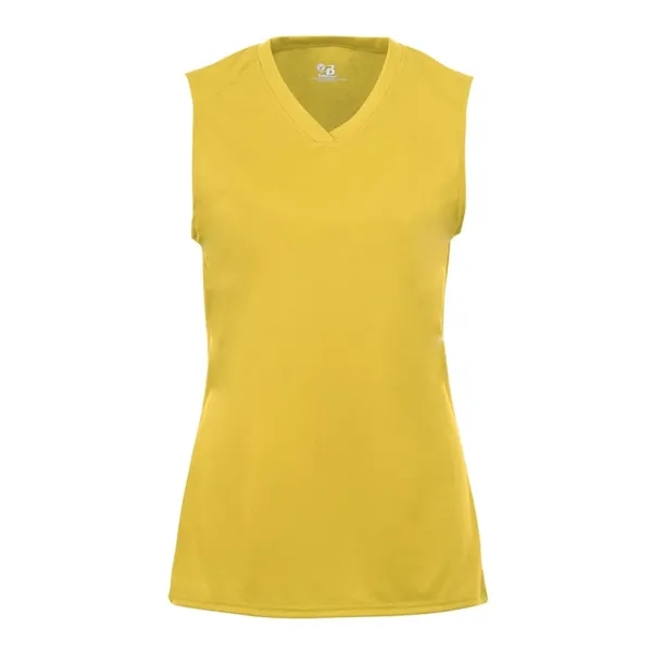 Girl's sleeveless V-neck t-shirt... from ASI 84358 S&S Activewear