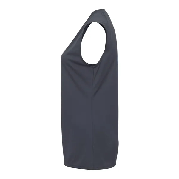 Girl's sleeveless V-neck t-shirt... from ASI 84358 S&S Activewear