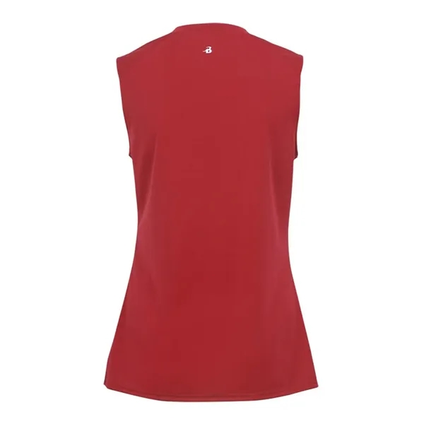 Girl's sleeveless V-neck t-shirt... from ASI 84358 S&S Activewear