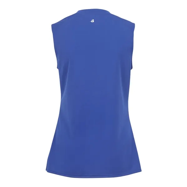 Girl's sleeveless V-neck t-shirt... from ASI 84358 S&S Activewear
