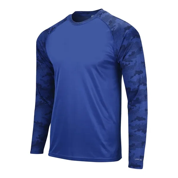 Paragon Cayman Camo Performance Long Sleeve T-Shirt... from ASI 84358 S&S Activewear