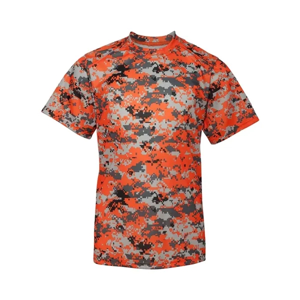 Badger Youth Digial Camo Short Sleeve T-Shirt, blank.... from ASI 84358 S&S Activewear