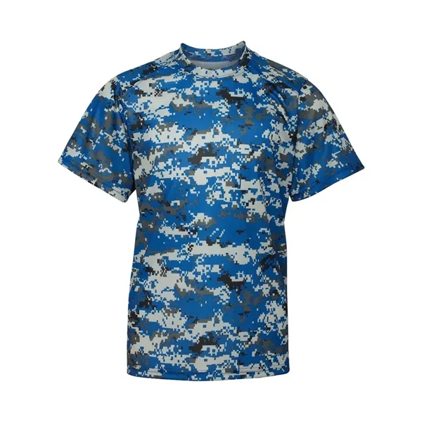 Badger Youth Digial Camo Short Sleeve T-Shirt, blank.... from ASI 84358 S&S Activewear