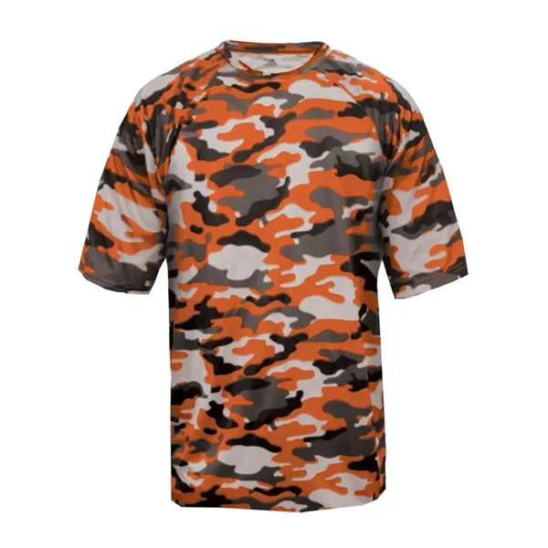 Badger Youth Camo Short Sleeve T-Shirt, blank.... from ASI 84358 S&S Activewear
