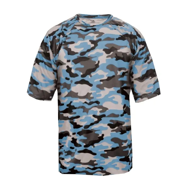 Badger Youth Camo Short Sleeve T-Shirt, blank.... from ASI 84358 S&S Activewear