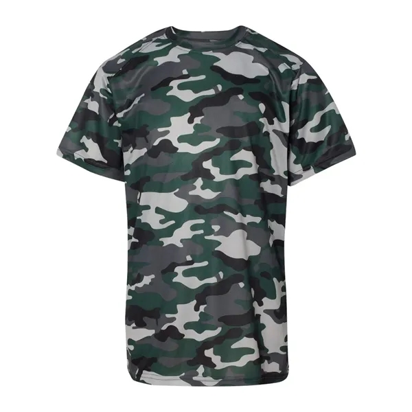 Badger Youth Camo Short Sleeve T-Shirt, blank.... from ASI 84358 S&S Activewear