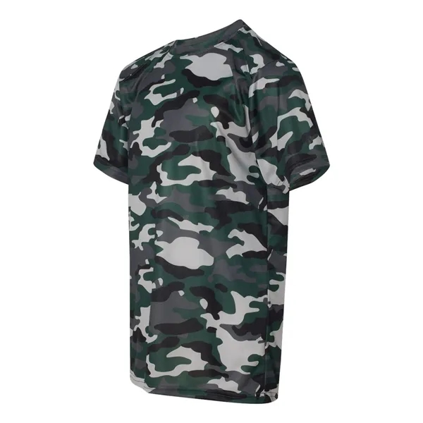 Badger Youth Camo Short Sleeve T-Shirt, blank.... from ASI 84358 S&S Activewear