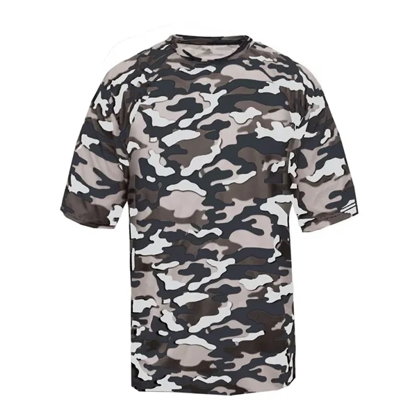 Badger Youth Camo Short Sleeve T-Shirt, blank.... from ASI 84358 S&S Activewear