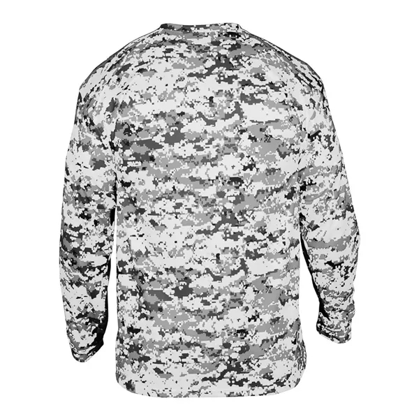 Youth long sleeve T-shirt made with 100% sublimated digital camo polyester.... from ASI 84358 S&S Activewear