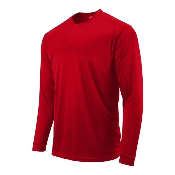 Paragon Youth Long Islander Performance Long Sleeve T-Shirt... from ASI 84358 S&S Activewear