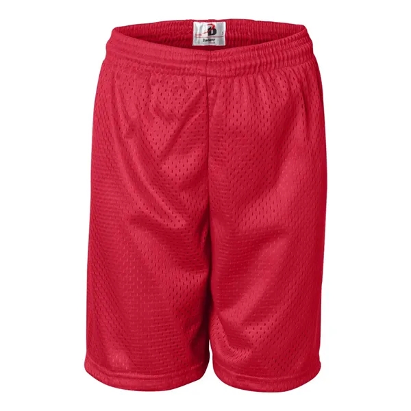Youth, 6" inseam pro mesh shorts. 6.0 oz. 100% polyester mesh.... from ASI 84358 S&S Activewear