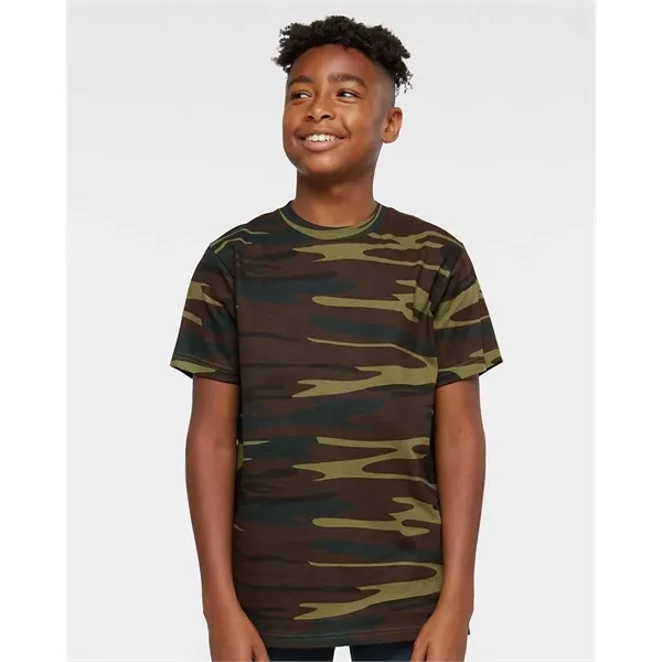 Code Five Youth Camouflage T-Shirt... from ASI 84358 S&S Activewear