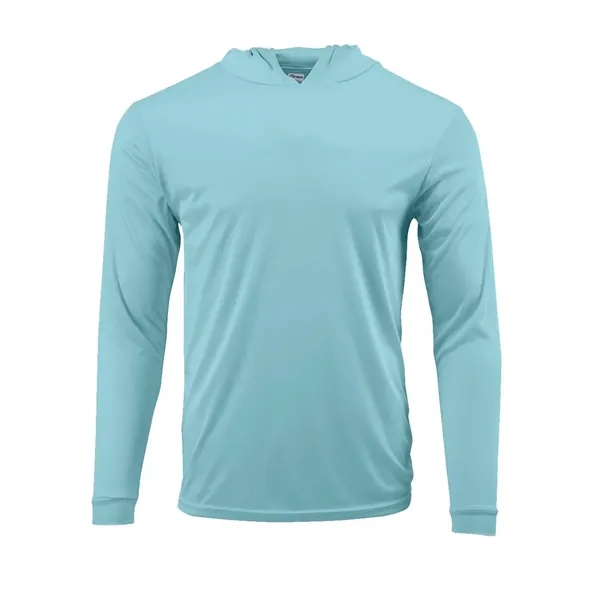 Paragon Youth Bahama Performance Hooded Long Sleeve T-Shirt... from ASI 84358 S&S Activewear
